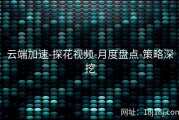 云端加速-探花视频-月度盘点-策略深挖