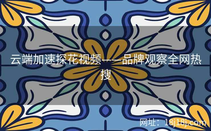 云端加速探花视频——品牌观察全网热搜